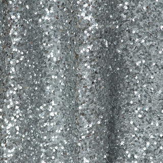Silver Sequin Taffeta - view 3