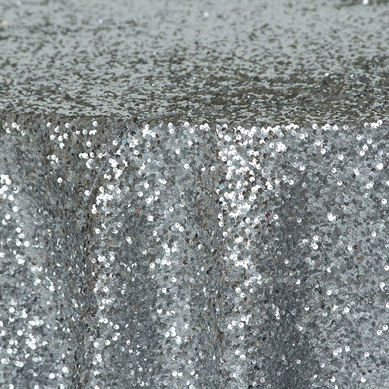 Silver Sequin Taffeta - view 1 of 5