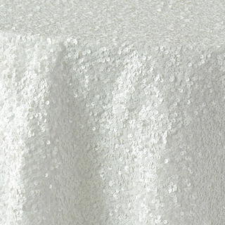 White Sequin Taffeta - view 1