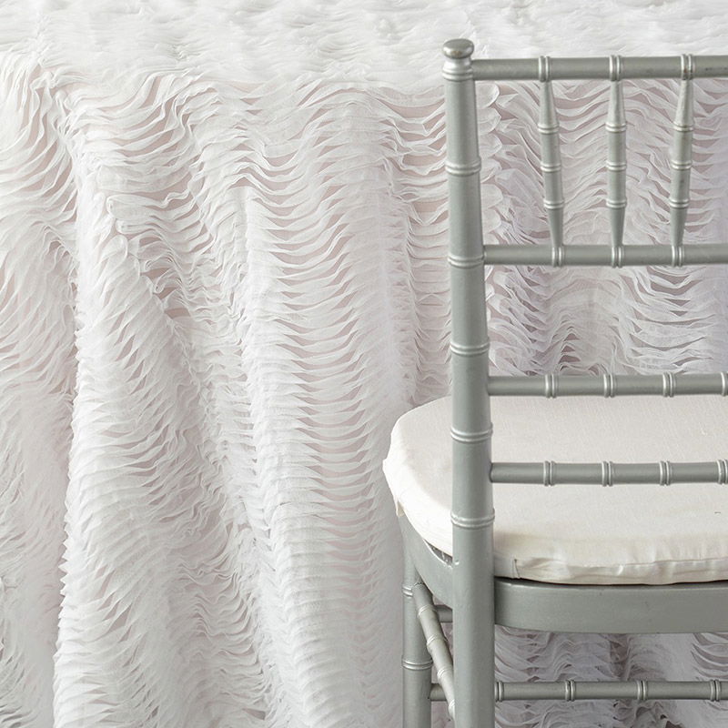 White Tulle Wave - view 3 of 4