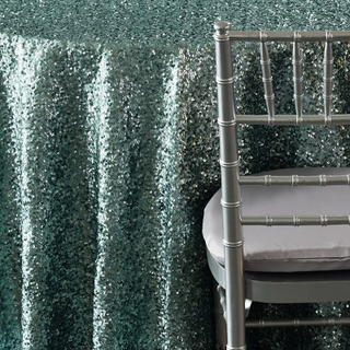 Aqua Sequin Taffeta - view 2