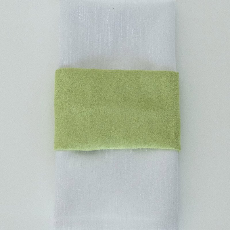 Avocado Suede - Napkin Band