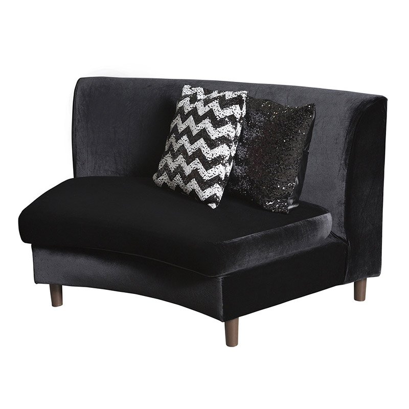 Black Velvet Sofa Collection - DISCONTINUED