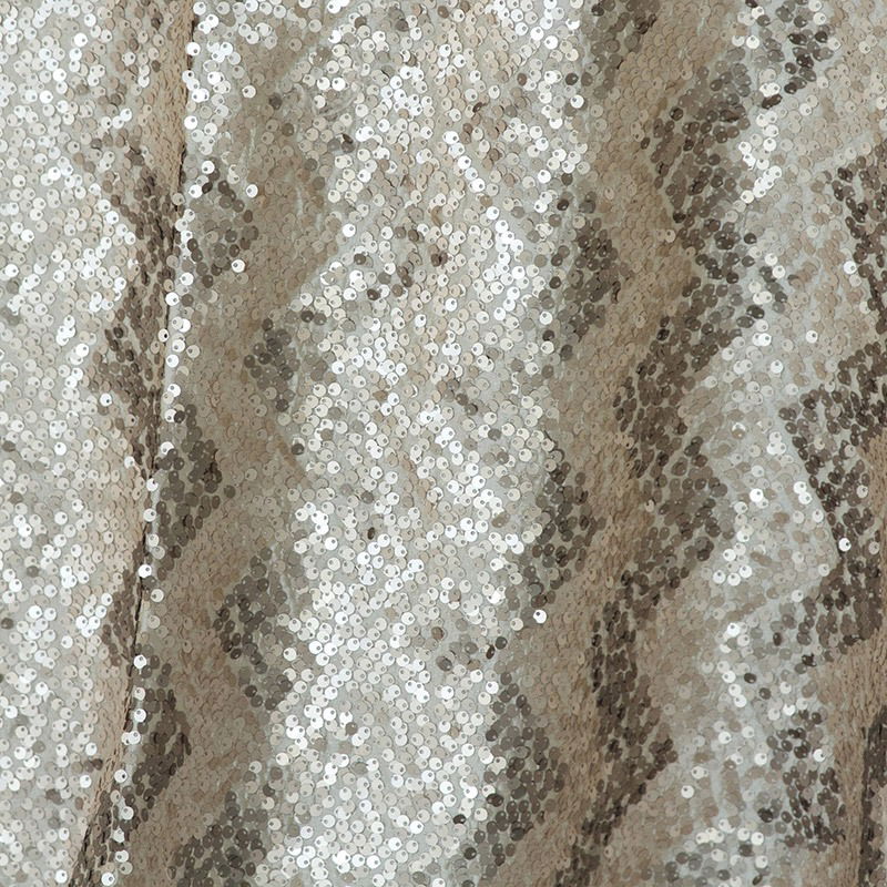 Taupe Sequin Chevron - DISCONTINUED