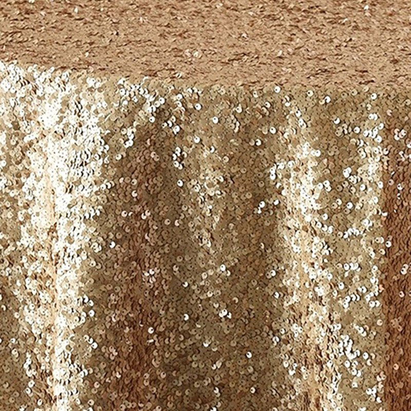 Champagne Sequin Taffeta