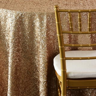 Champagne Sequin Taffeta - view 2