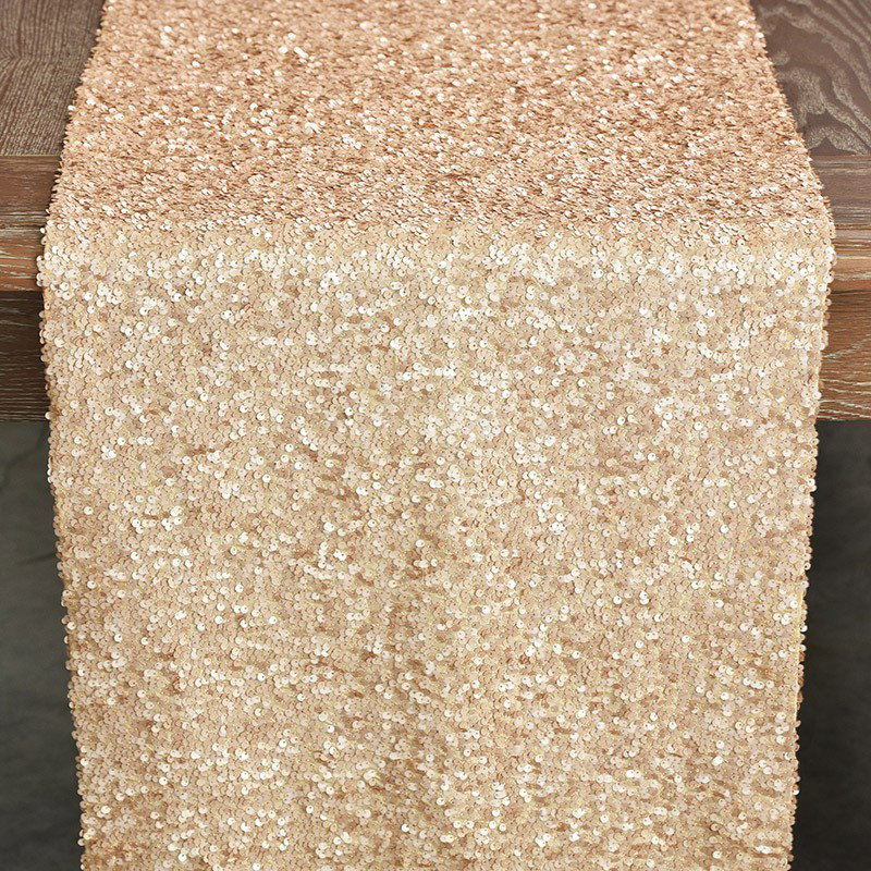 Champagne Sequin Taffeta - view 3 of 4