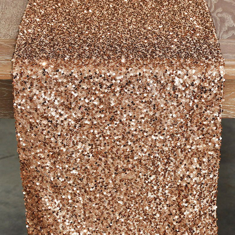 Copper Sequin Taffeta