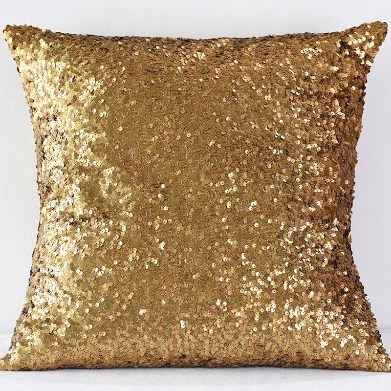 Dark Gold Sequin Taffeta