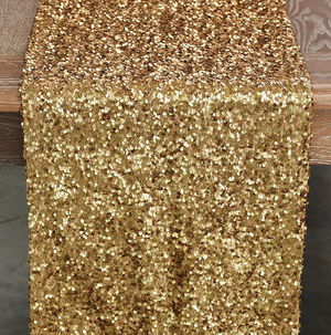 Dark Gold Sequin Taffeta