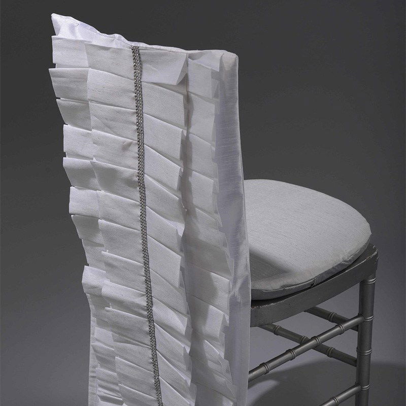 White Lori Chair Back - DISCONTINUED - view 2 of 3