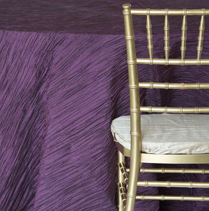 Eggplant Crinkled Taffeta - DISCONTINUED
