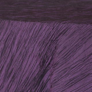 Eggplant Crinkled Taffeta - DISCONTINUED - view 1