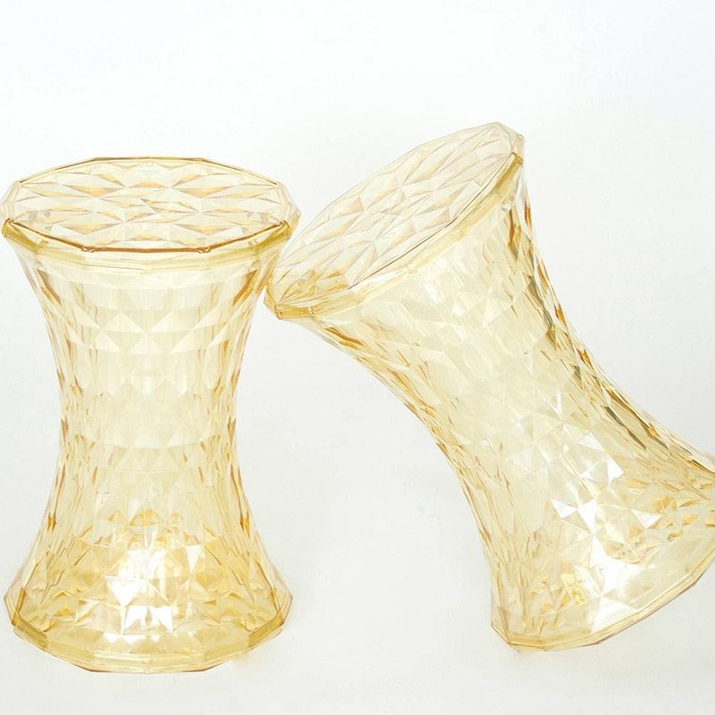 Gold Stone Stool