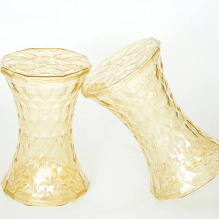 Gold Stone Stool - view 2