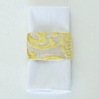 Citrus Hemp Flocking  -  Napkin Band - view 1