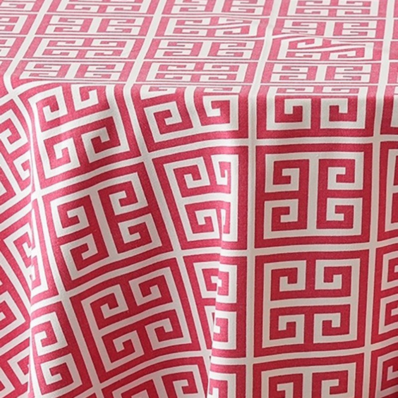 Hot Pink Greek Key - DISCONTINUED - view 1 of 4