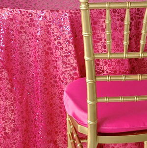 Hot Pink Sequin Bubble - DISCONTINUED