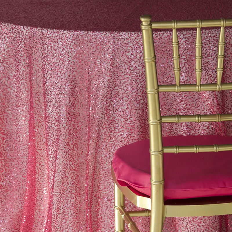 Hot Pink Sequin Mesh - DISCONTINUED - view 2 of 2