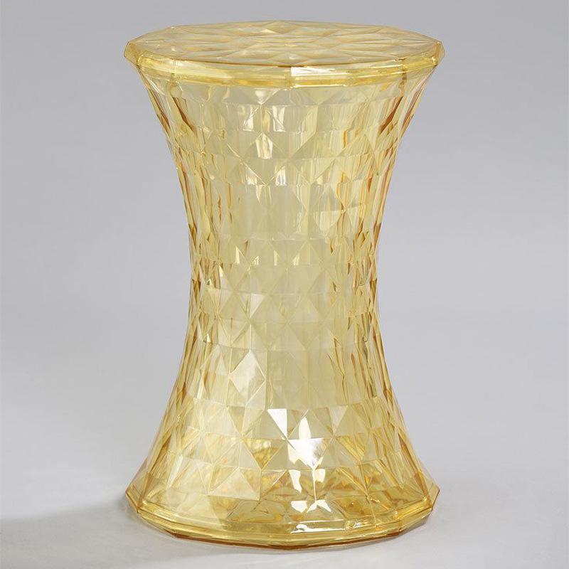 Gold Stone Stool