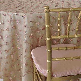 Dusty Rose Beaded Tulle - DISCONTINUED - view 2