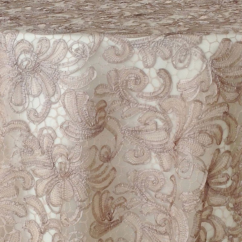 Taupe Victorian Lace - DISCONTINUED