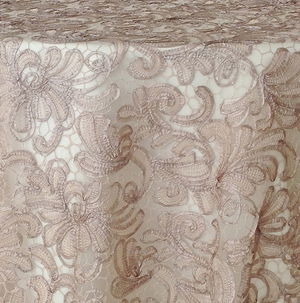 Taupe Victorian Lace - DISCONTINUED