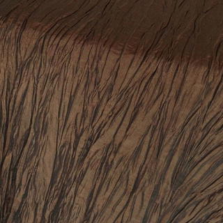 Chocolate Crinkled Taffeta - DISCONTINUED - view 1