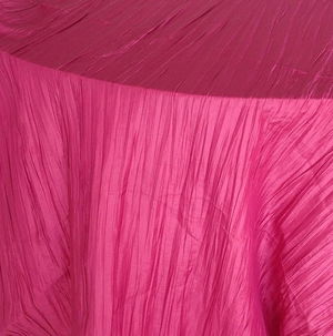 Hot Pink Crinkled Taffeta - DISCONTINUED