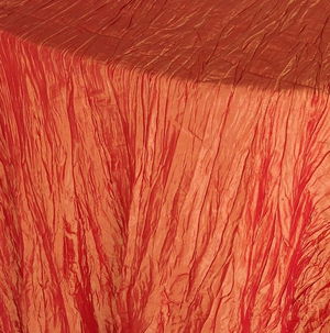 Orange Crinkled Taffeta - DISCONTINUED