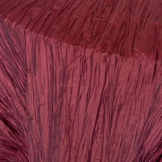 Burgundy Crinkled Taffeta - DISCONTINUED - view 1