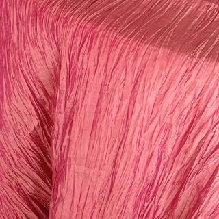 Coral Crinkled Taffeta - DISCONTINUED - view 1