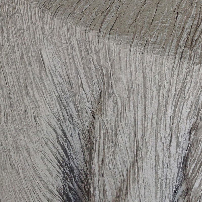 Silver Crinkled Taffeta - DISCONTINUED