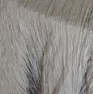 Silver Crinkled Taffeta - DISCONTINUED