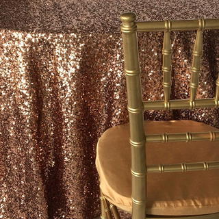 Copper Sequin Taffeta - view 2