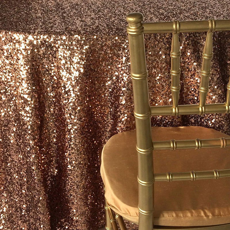 Copper Sequin Taffeta - view 2 of 3