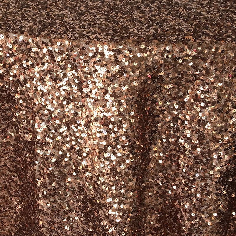 Copper Sequin Taffeta