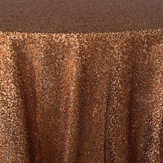 Copper Sequin Mesh - DISCONTINUED - view 1