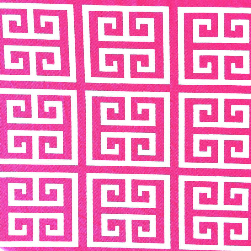 Hot Pink Greek Key - DISCONTINUED - view 4 of 4