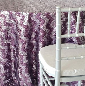 Purple Sequin Chevron - DISCONTINUED