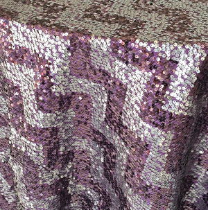 Purple Sequin Chevron - DISCONTINUED
