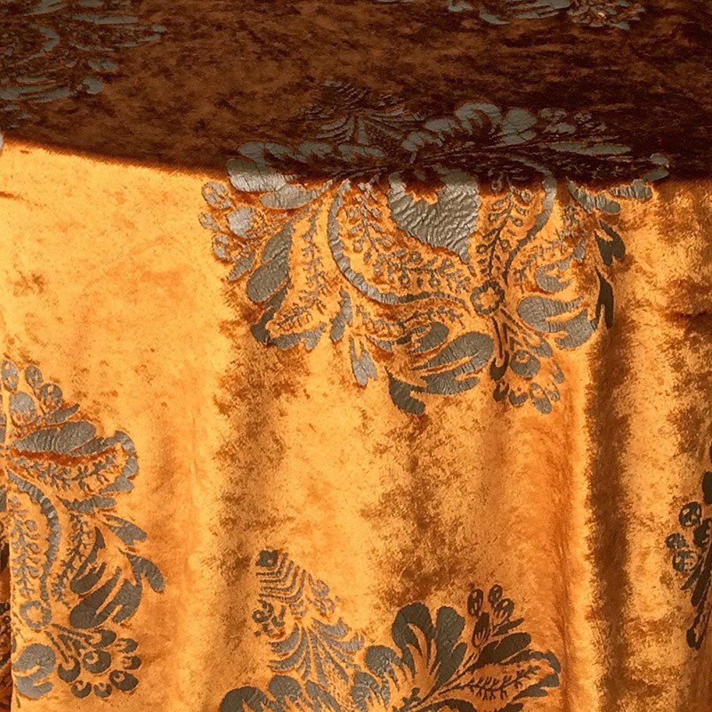 Copper Embossed Velvet - DISCONTINUED - view 1 of 2