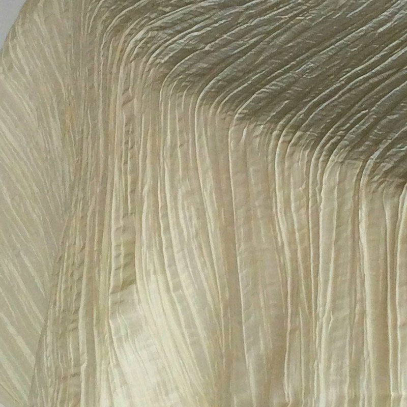 Champagne Crinkled Taffeta - DISCONTINUED - view 1 of 1