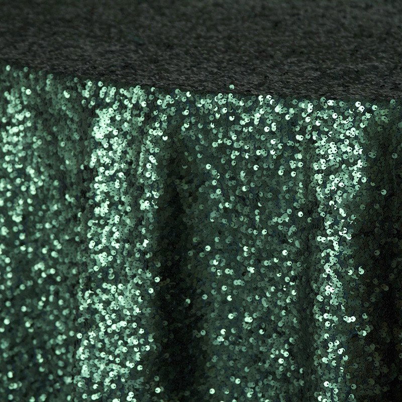 Emerald Sequin Taffeta