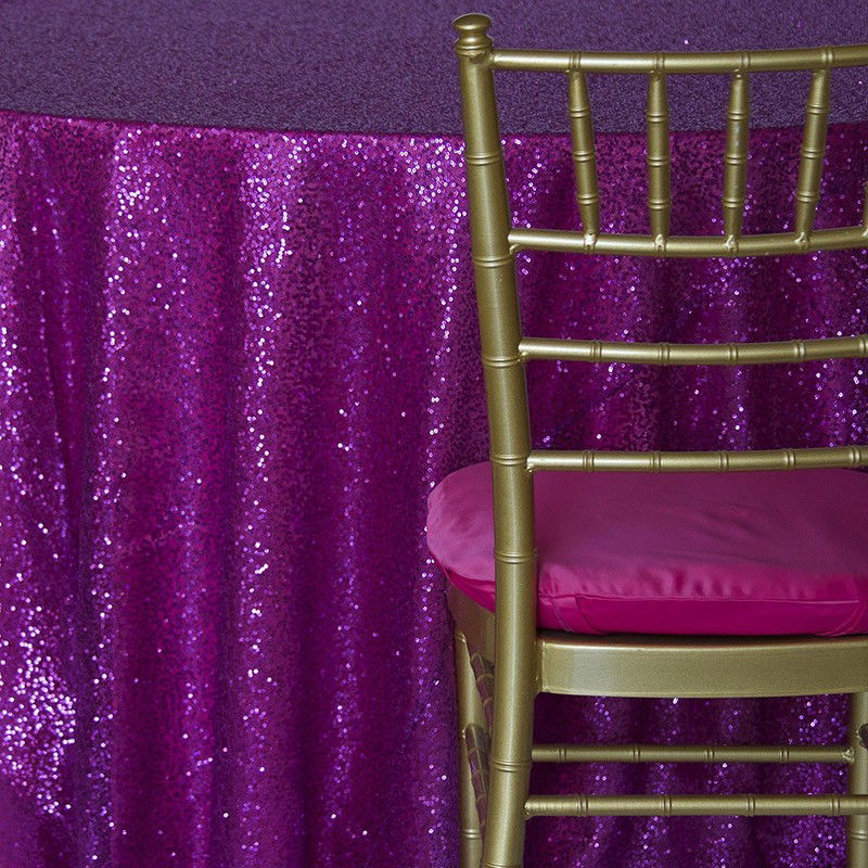Magenta Sequin Mesh - DISCONTINUED