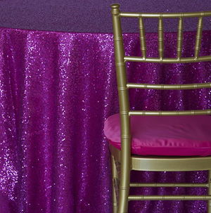 Magenta Sequin Mesh - DISCONTINUED