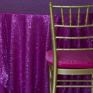 Magenta Sequin Mesh - DISCONTINUED - view 2
