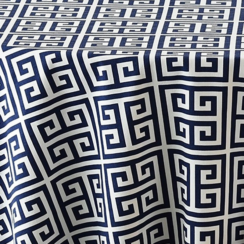 Navy Greek Key - view 1 of 3
