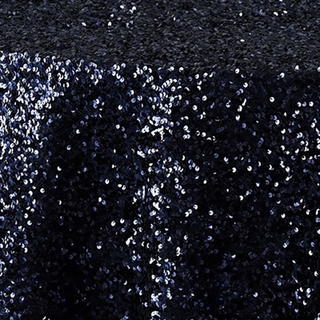 Navy Sequin Taffeta - view 1