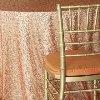 Orange Sequin Mesh - DISCONTINUED - view 2